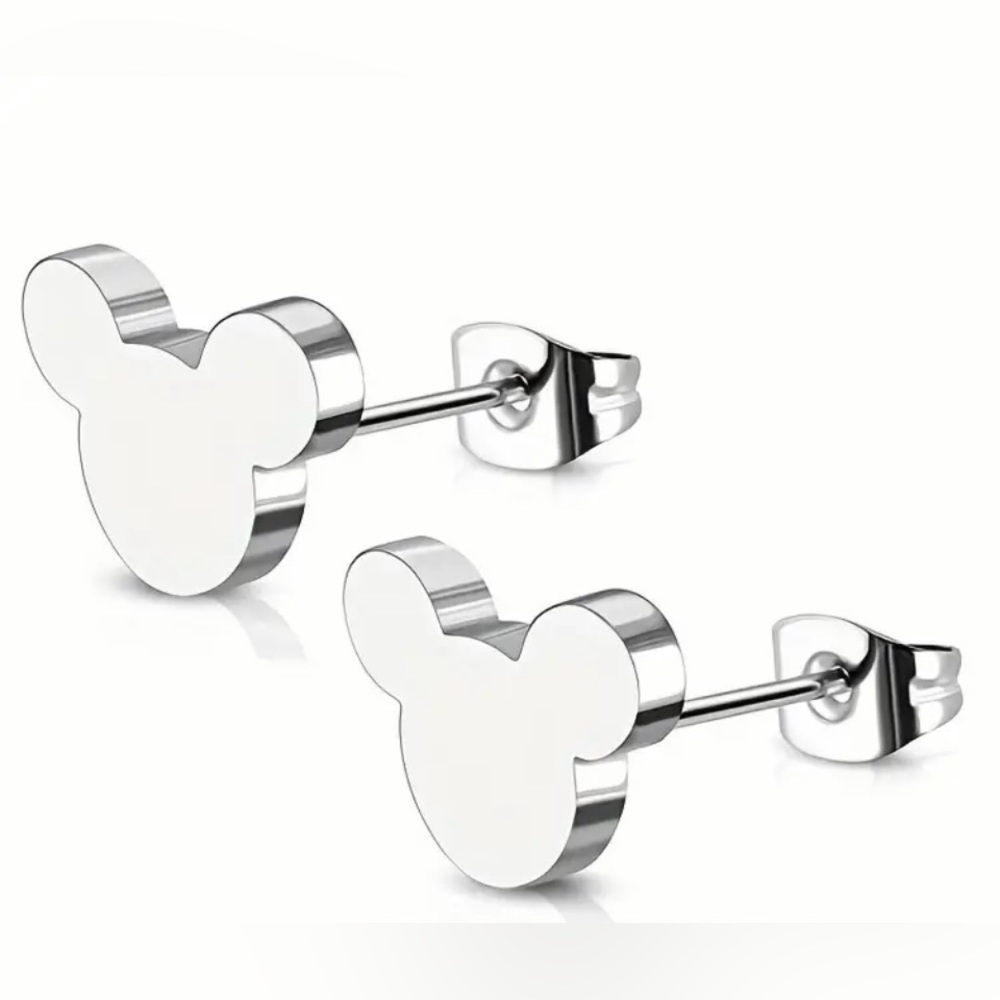 Mickey Mouse Set of 4 pairs of Earring - Picture 8 of 8